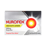 Holland & Barrett Nurofen Meltlets 200mg Orodispersible Pain Relief Tablets 12 Tablets- Buy online at McGrocer