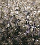 Harrods sequinned bauble white wonder 10cm (British brand)