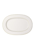 Villeroy & Boch oval platter with gold accents, 41cm (British brand)