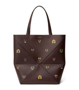 Harrods LOEWE Louis Wain XL Calfskin Puzzle Fold Tote Bag- Buy online at McGrocer