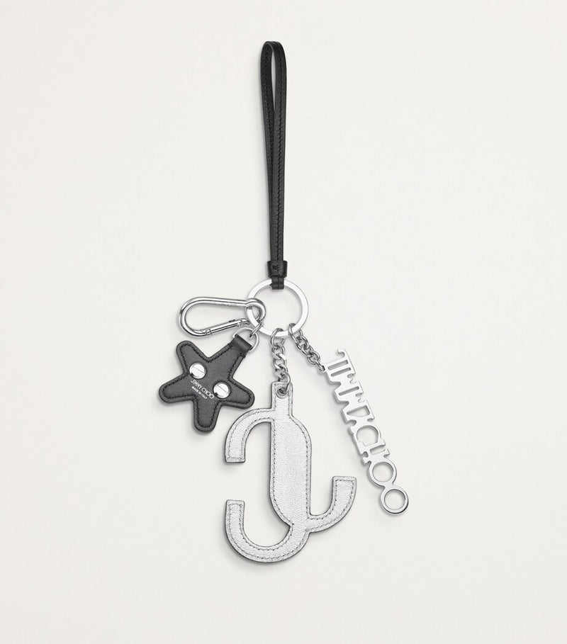 Jimmy Choo logo bag charm, imported from the UK
