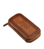 WOLF brogue zipped watch case, UK version