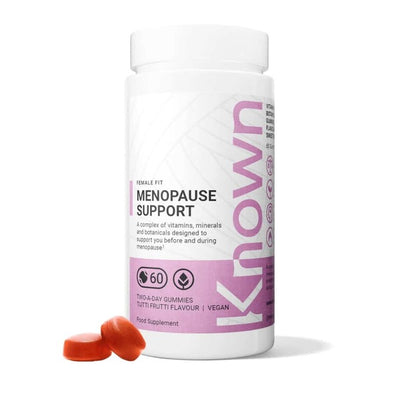 Superdrug Known Nutrition Menopause Support Tutti Frutti Vegan Gummy Supplement- Buy online at McGrocer
