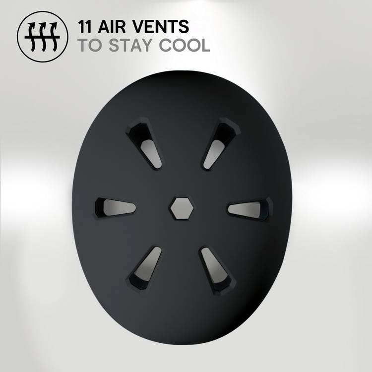 Zinc Move bike helmet black 56-60cm, imported from the UK