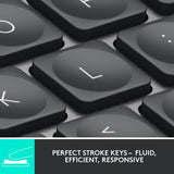 Logitech MX Keys Mini wireless keyboard Graphite, UK version