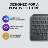Logitech MX Keys Mini wireless keyboard Graphite, UK version