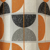 Habitat geometric eyelet curtains multicoloured 117x137cm, UK version