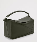 LOEWE Puzzle large leather top-handle bag, UK version