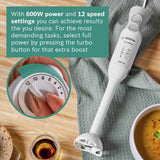 Bosch ErgoMixx hand blender white, UK version
