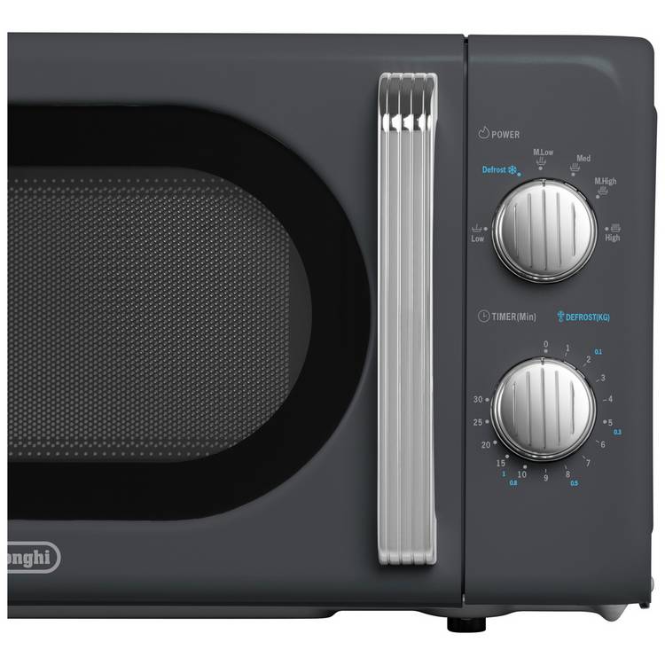 De'Longhi Argento Flora microwave grey 20L, UK version