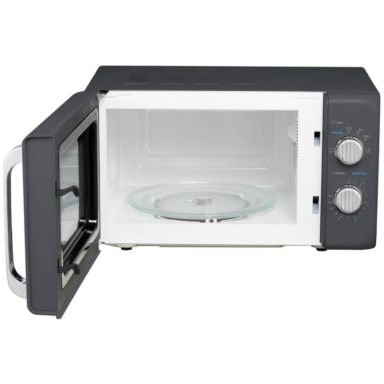De'Longhi Argento Flora microwave grey 20L, UK version