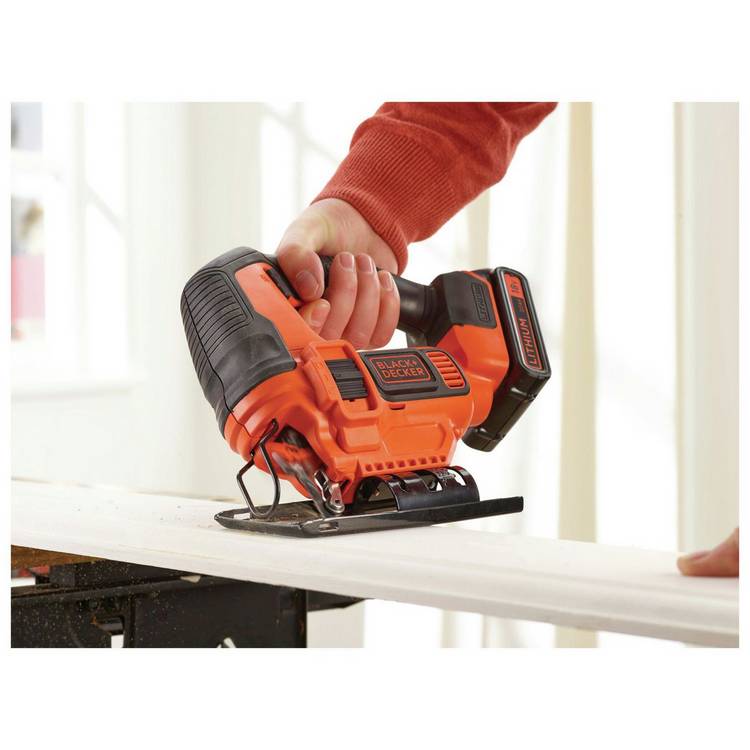 Black+Decker cordless jigsaw 18V (British brand)