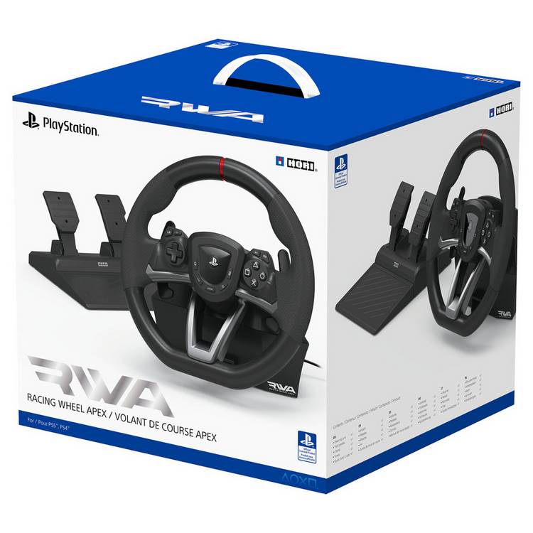 HORI racing wheel Apex for PS5 PS4 PC (British brand)