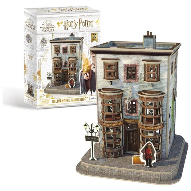 Harry Potter Olivanders 3D puzzle kit 66 pieces (British brand)