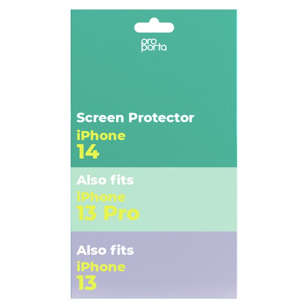 Proporta glass screen protector for iPhone 13/Pro/14 (British brand)