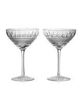 Harrods Waterford Irish Lace Martini Glasses Set of 2 (280ml)- Buy online at McGrocer