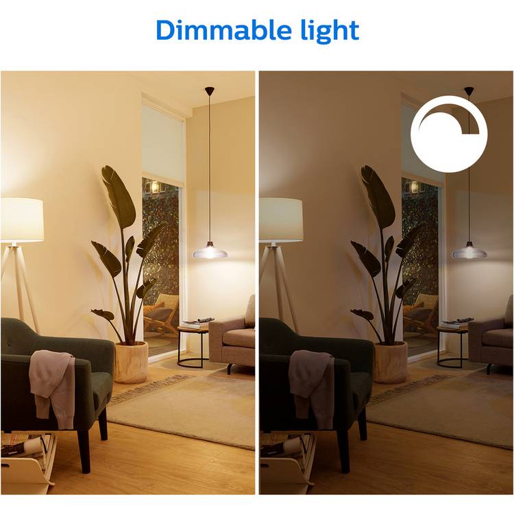 Philips WiZ E27 Colour smart LED bulb, UK version
