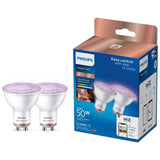 Argos Philips WiZ GU10 Colour Smart LED Wi-Fi Bulb 2 Pack- Buy online at McGrocer