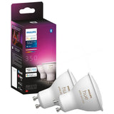 Philips Hue GU10 colour smart bulb 2 pack - British product