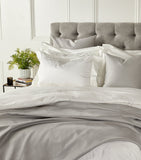 Frette Pearls Super King flat sheet 270cm x 320cm - British product