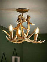 Next Natural Antler 3 Light Ceiling Light- Buy online at McGrocer