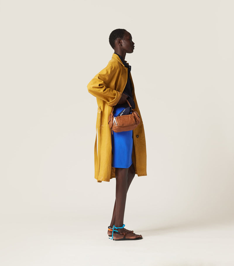Miu Miu nappa leather pocket shoulder bag - British product
