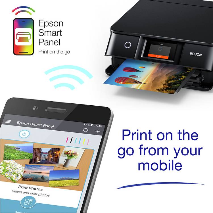 Epson Expression Photo XP-8700 wireless inkjet printer (British brand)