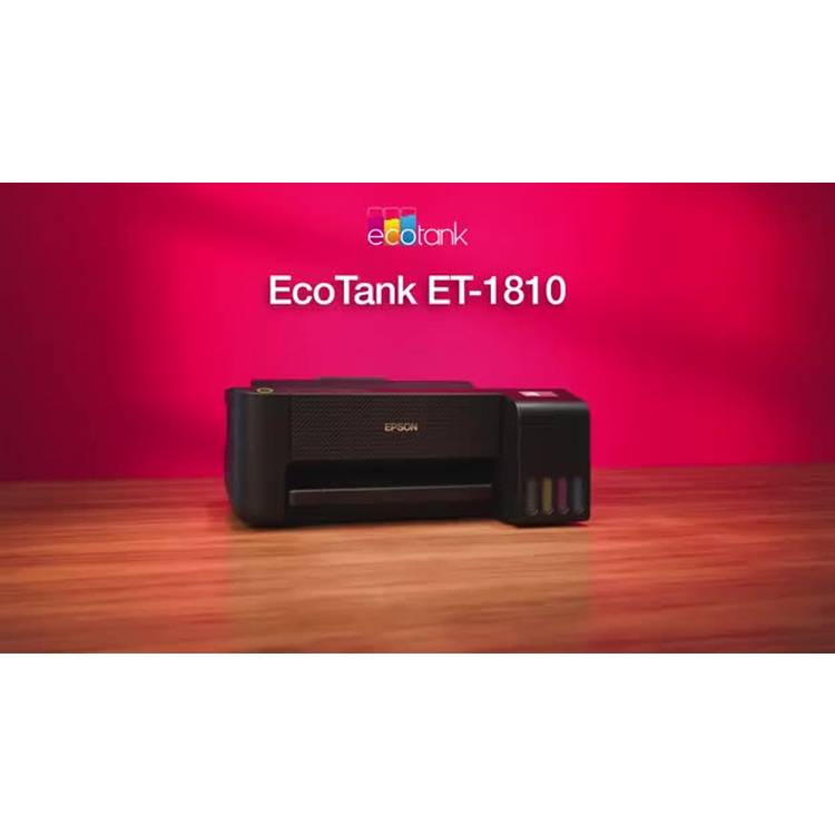 Epson EcoTank ET-1810 wireless inkjet printer - British product