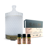 Holland & Barrett B Calm Aroma Diffuser with Essential Oil Blend Set - Stress, Energy & Sleep Support (3 x 10ml)- Buy online at McGrocer