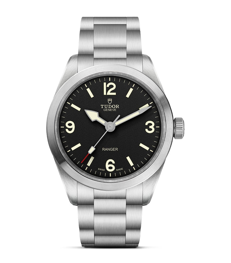 Tudor Ranger stainless steel watch 39mm (British brand)