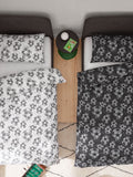 Glow in the dark football duvet cover and pillowcase set, UK version
