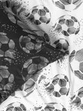 Glow in the dark football duvet cover and pillowcase set, UK version