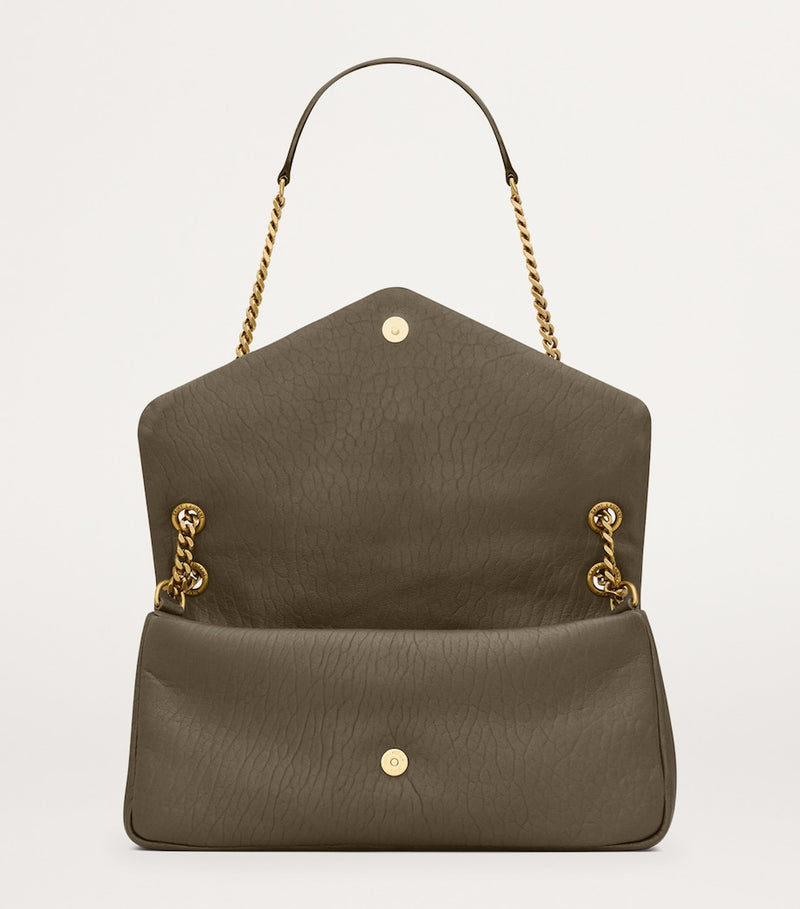 Saint Laurent medium Calypso shoulder bag, imported from the UK
