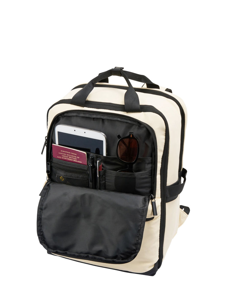 Cabin Max cream Kobe under-seat cabin bag 40x30x20, UK version