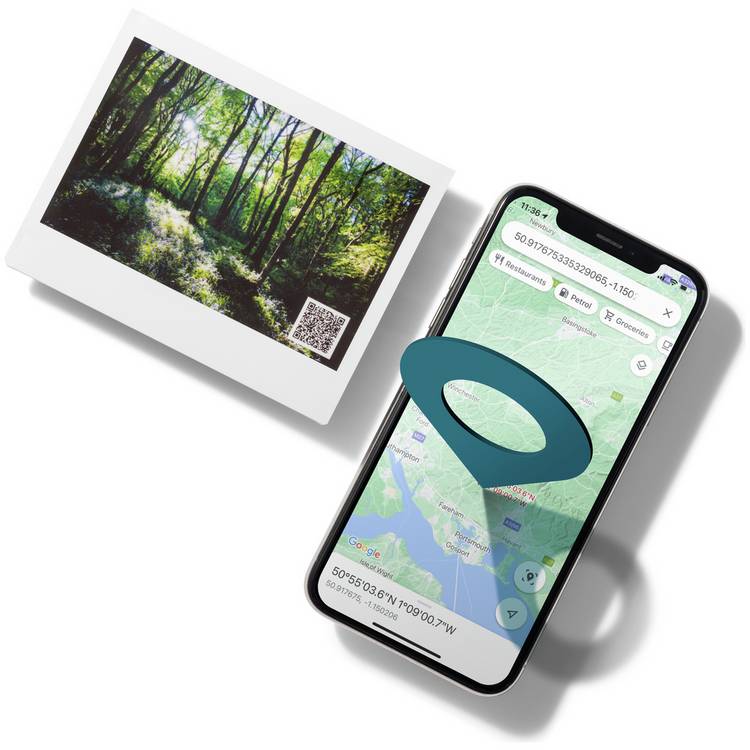 instax Wide Link smartphone printer white, imported from the UK