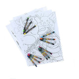 Pokémon large art colouring set, UK version