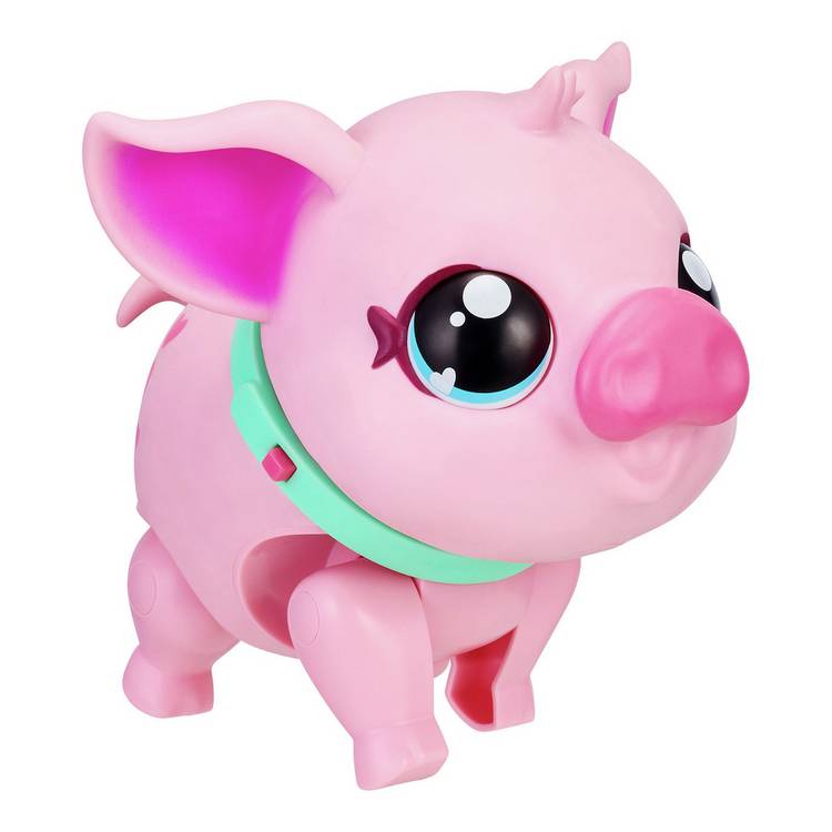 Little Live Pets Piggly Pig walking toy - British product