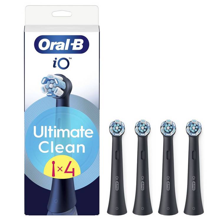 Oral-B iO Ultimate Clean toothbrush heads 4 pack (British brand)