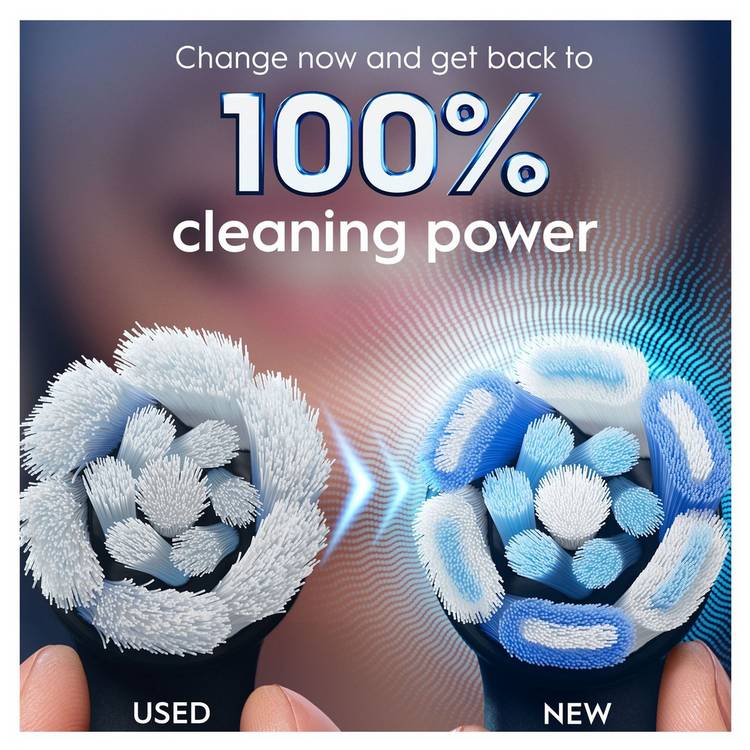 Oral-B iO Ultimate Clean toothbrush heads 4 pack (British brand)