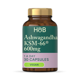 Holland & Barrett Holland & Barrett Ashwagandha KSM-66 600mg Calming Supplement 30 Capsules- Buy online at McGrocer