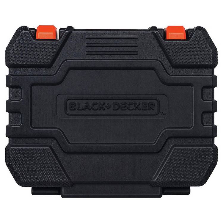 Black+Decker drill and screw set 50 piece, UK version