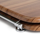 Argos Home wood effect toilet seat brown, imported from the UK