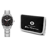 Argos Ben Sherman Kid's Silver Stainless Steel Bracelet Watch Set- Buy online at McGrocer