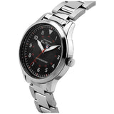 Ben Sherman kid's watch set with silver stainless steel bracelet (British brand)