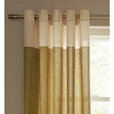 Habitat lined eyelet curtains natural 117x137cm, imported from the UK