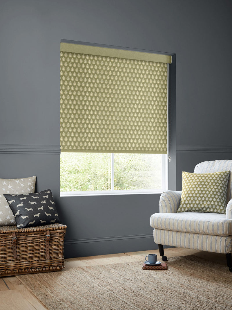 Emily Bond Pollen Jaipur roller blinds made to measure - British product