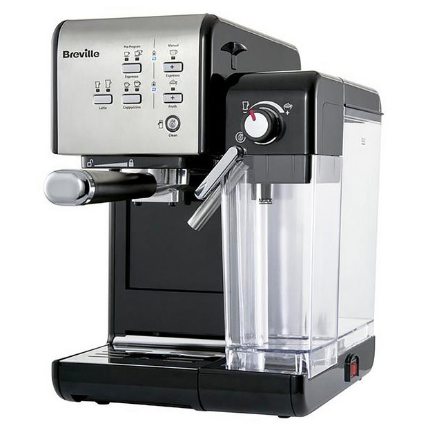 Breville One-Touch espresso coffee machine black - British product