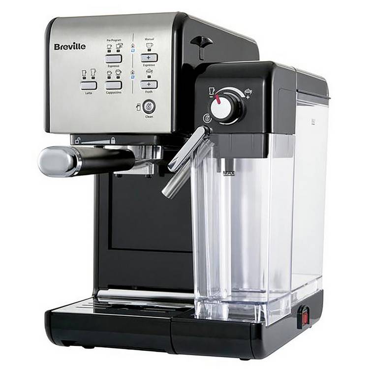 Breville One-Touch espresso coffee machine black - British product