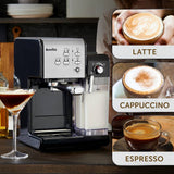 Breville One-Touch espresso coffee machine black - British product
