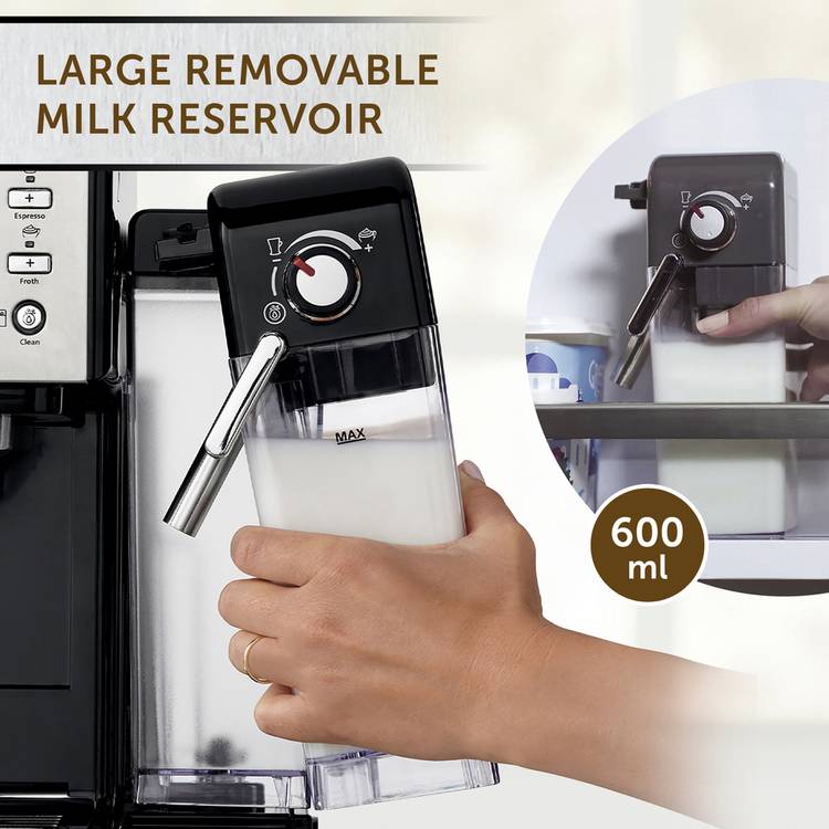 Breville One-Touch espresso coffee machine black - British product
